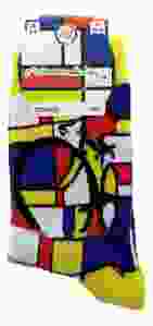 Dames Sokken "Mondriaan"  35-41