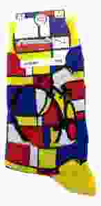 Heren Sokken "Mondriaan" - 40-46