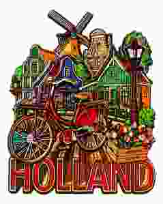 Magneet Cityvibes fiets Holland