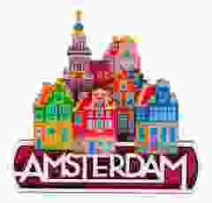Magneet Stadstafereel Amsterdam