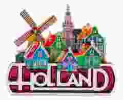 Magneet Dorpstafereel Holland