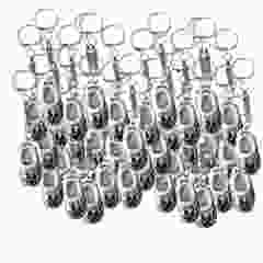 Sleutelhanger 1 delftsblauw houten klompje, 60 stuks