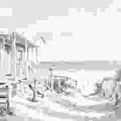 Pakje Servetten "Beach Cabin" (20 stuks)