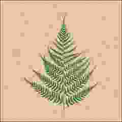 Pakje Servetten Varen Blad FSC gerecycled (20 stuks)