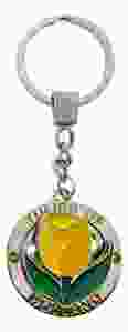 Sleutelhanger spinner tulp Holland - geel
