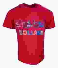 Kinder T-Shirt Holland Fiets Patch Rood