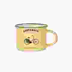 Mok Memoriez - Hollandse Fiets - Geel - Klein