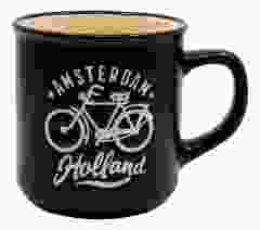 Mok Amsterdam Holland zwart- klein