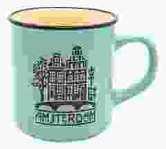 Mok Amsterdam groen - klein