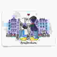 Placemat Kussend Paartje Amsterdam