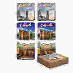 Onderzetter Doos Utrecht Highlights (6 stuks)