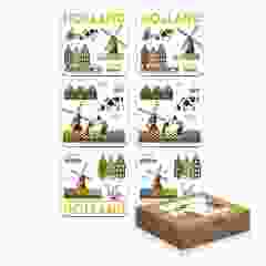 Onderzetter Doos Holland (6 stuks)