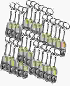 Sleutelhanger 1 DB keramisch klompje,  60 stuks