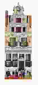 Koelkast magneet Amsterdam "De Gecroonde Raep"