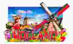 Magneet Holland Molen Fiets Compilatie