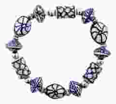 Armband delfts blauw 