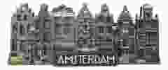 Amsterdamse 7 Grachtenhuisjes  Koelkastmagneet