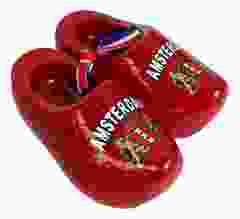 Set houten "Amsterdam" klompjes van 8cm