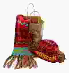 Kindercadeau set "Amsterdam Winter" Muts en Sjaal