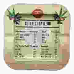 Asbak Coffeeshop Menu Amsterdam