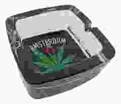 Asbak "Canna Groen", 9,5 cm