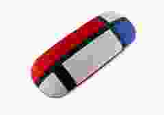 Brillenkoker "Compositie II in Rood" door Mondriaan