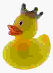 Badeend Kroon - Geel 