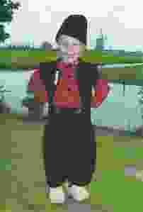 Volendamse jongens kostuum (2-4 jaar, 5-7 jaar,11-14 jaar)