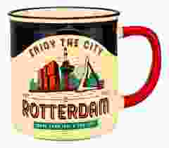 Beker Vintage Enjoy The City Rotterdam - Klein 