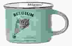 Memoriez Belgische Friet Mok - Navy Mat