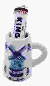 Mini Bierpul met Baby King Pepermunt 