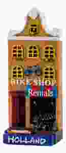 Koelkastmagneet "Bike Shop Holland"