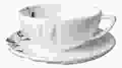 Kop en schotel "Blauw Vouw"