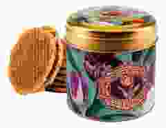 Stroopwafels in Blik "Groene Tulpen"