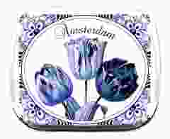 Pepermunt in blikje  Delfts Blauwe Tulpen