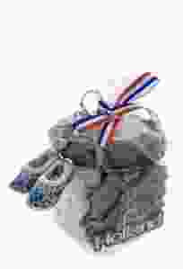 Stroopwafels in delftsblauw blik, souvenirkado