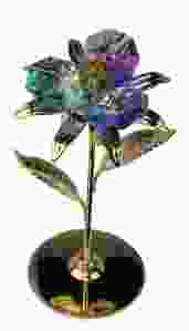 Bloem gekleurd kristal, Swarovski