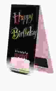 Boekenlegger  "Happy Birthday"