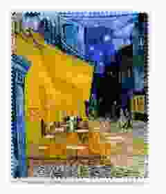 Brillendoekje "Caféterras bij nacht", Vincent van Gogh