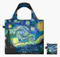 Loqi Opvouwbare Shopper "Sterrennacht, van Gogh"