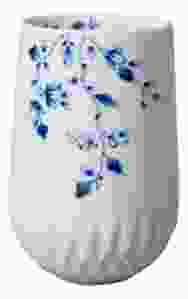 Cappuccino Kopje "Blauw Vouw"