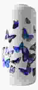 Cilinder Vaas Vlinders , 31 cm
