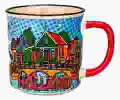 Beker 'City Vibes' Holland klein - in cadeaudoosje