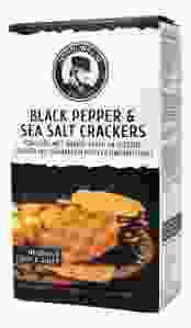 Black Pepper & Sea Salt Crackers