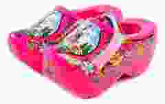 Set houten klompjes 10cm, Cyclaam