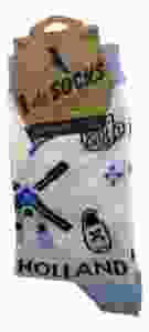 Dames Sokken "Molen Delftsblauw" -  35-41