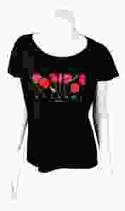Dames T-Shirt Rode Tulpen