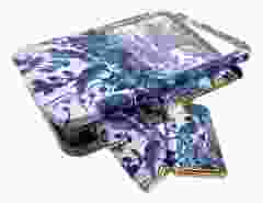 Chocoladeblik Delfts Blauw met Postkaart