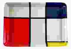 Dienblad "Composition III", Mondriaan