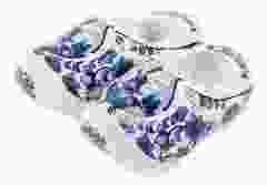 Klompmagneet Delfts Blauw,  Dubbel 5 cm 